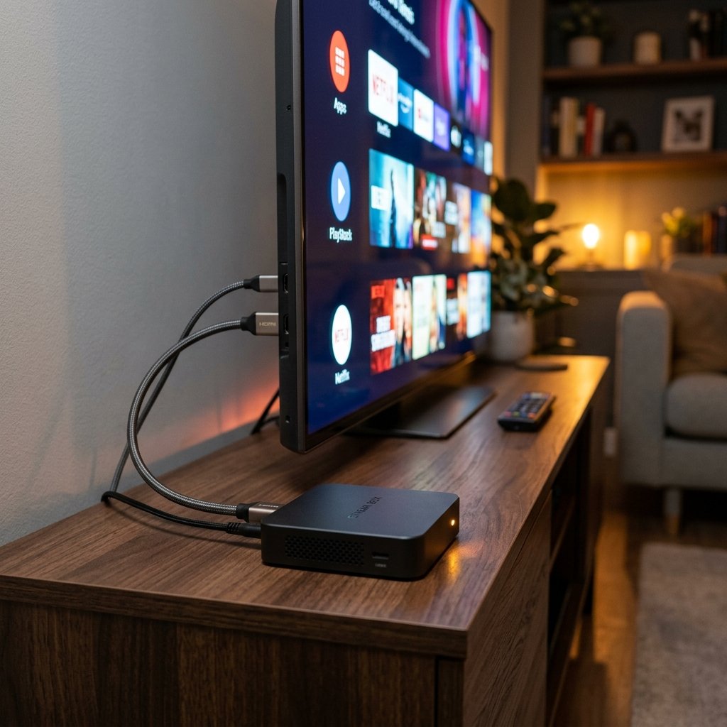 Tela inicial de configuração do aplicativo XCIPTV aguardando inserção de dados do teste xciptv